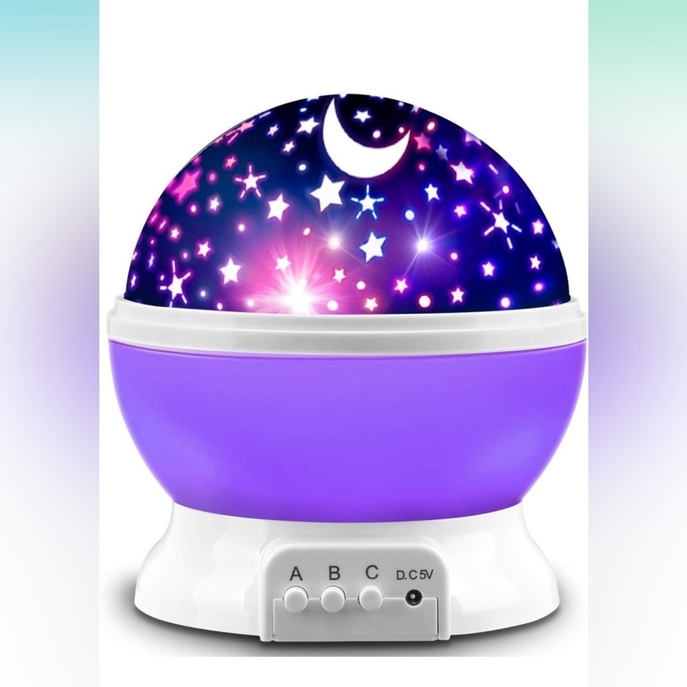 Star projector night light